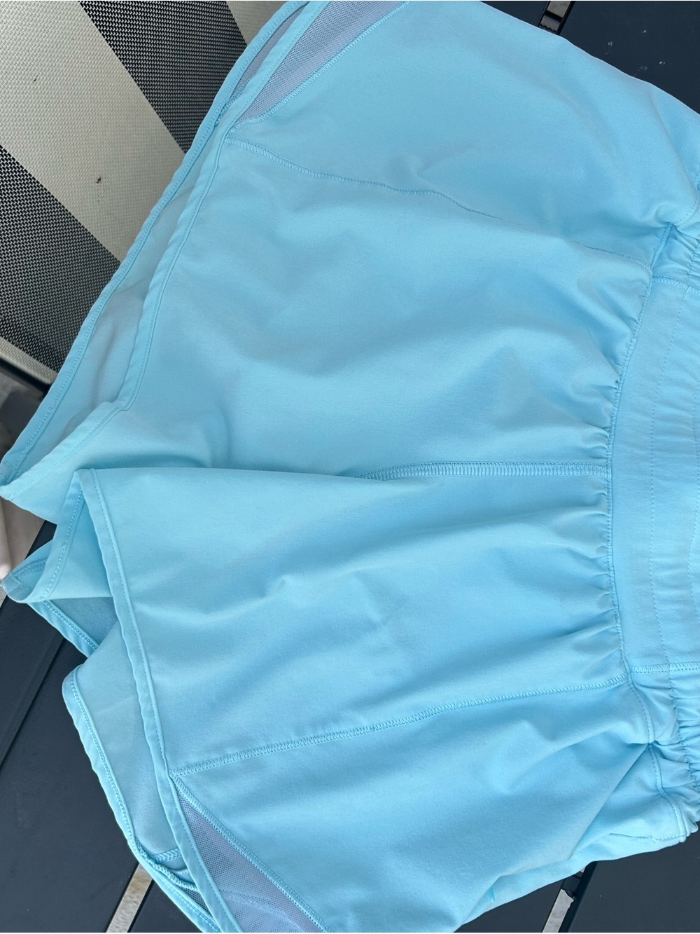 lululemon athletica Light Blue Athletic Shorts 6Tall - Picture 5 of 6